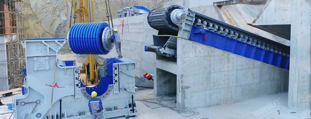 河南濟源年產1000萬噸鵝卵石制砂項目