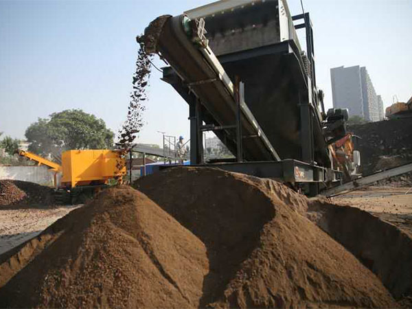 履帶式移動破碎機